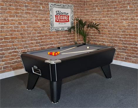 Signature Tournament Pool Table - 7ft, Black Finish: Warehouse Clearance