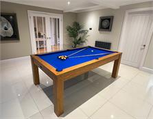 Signature Chester Oak Pool Dining Table: 6ft, 7ft