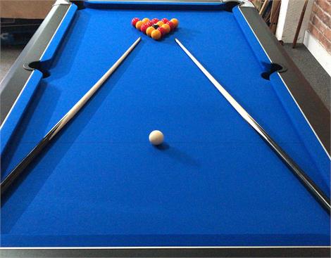 Signature Tournament Pool Table - 7ft, Black Finish: Warehouse Clearance