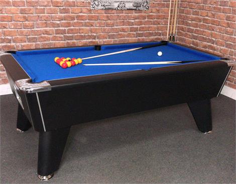 Signature Tournament Pool Table - 7ft, Black Finish: Warehouse Clearance