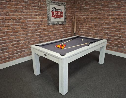 Signature Chester White Solid Wood Pool Dining Table, 6ft: Warehouse Clearance