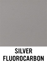 Silver Fluorocarbon Finish Swatch
