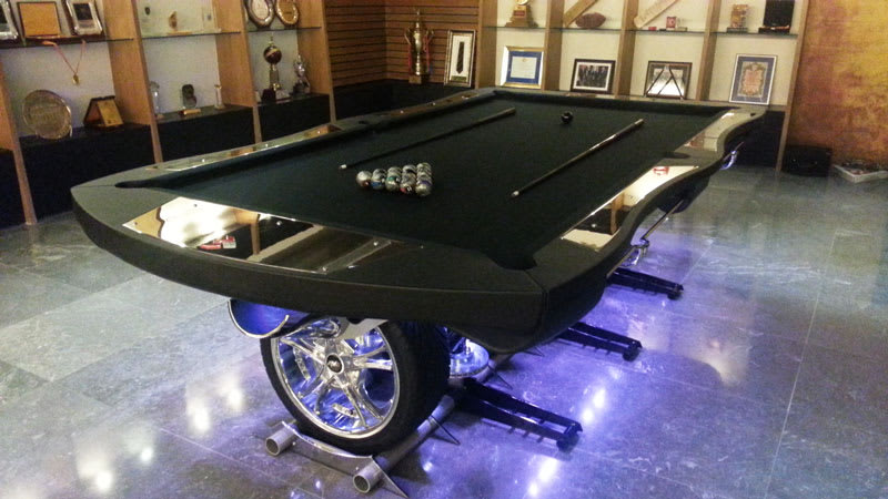 custom sports pool tables