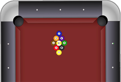 Classic Sport 2-in-1 Billiard Rack 8/9-Ball, Triangle/Diamond