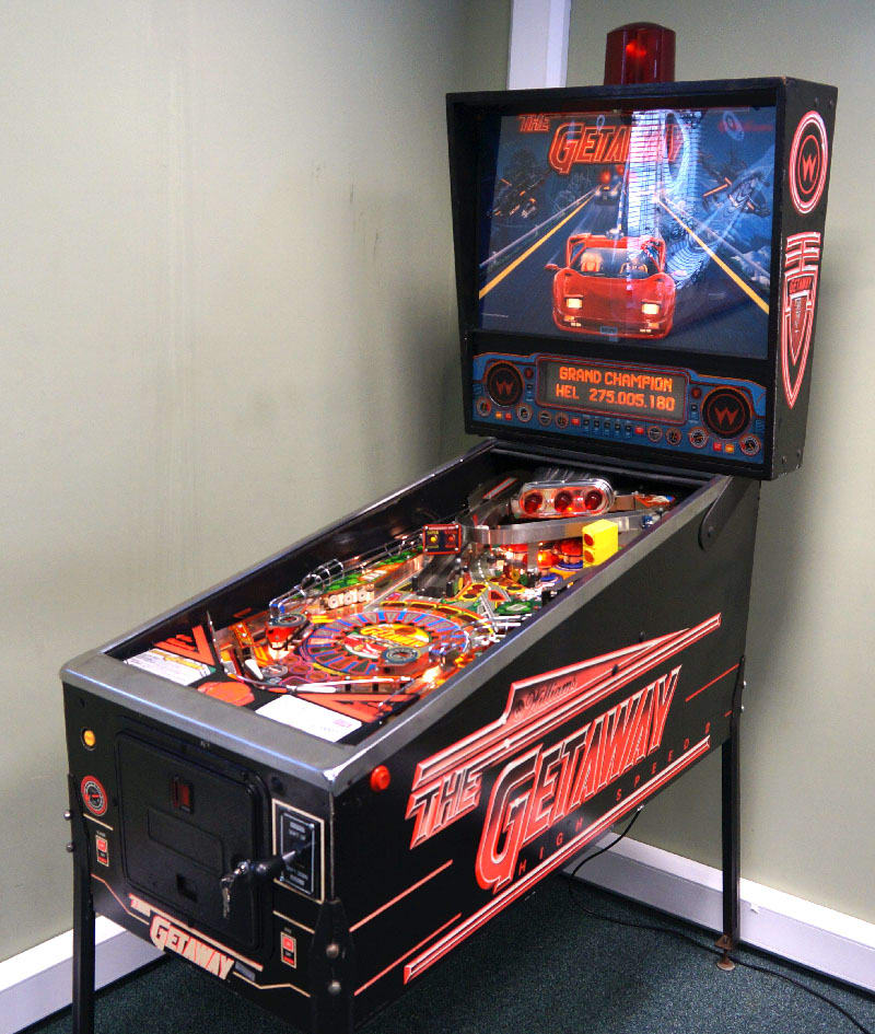 The Getaway: High Speed II Pinball Machine For Sale