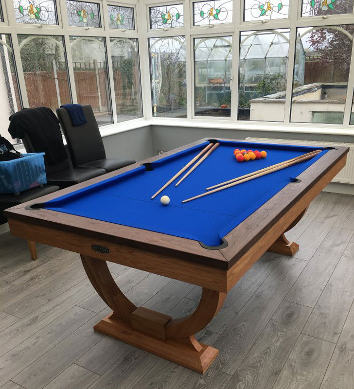 Pool Dining Table Oak - Image to u