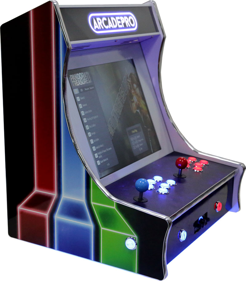 ArcadePro Venus 3442 Bar Top Arcade Machine Free Delivery   35315 Arcadepro Venus 2605 Bartop Arcade Machine Side 