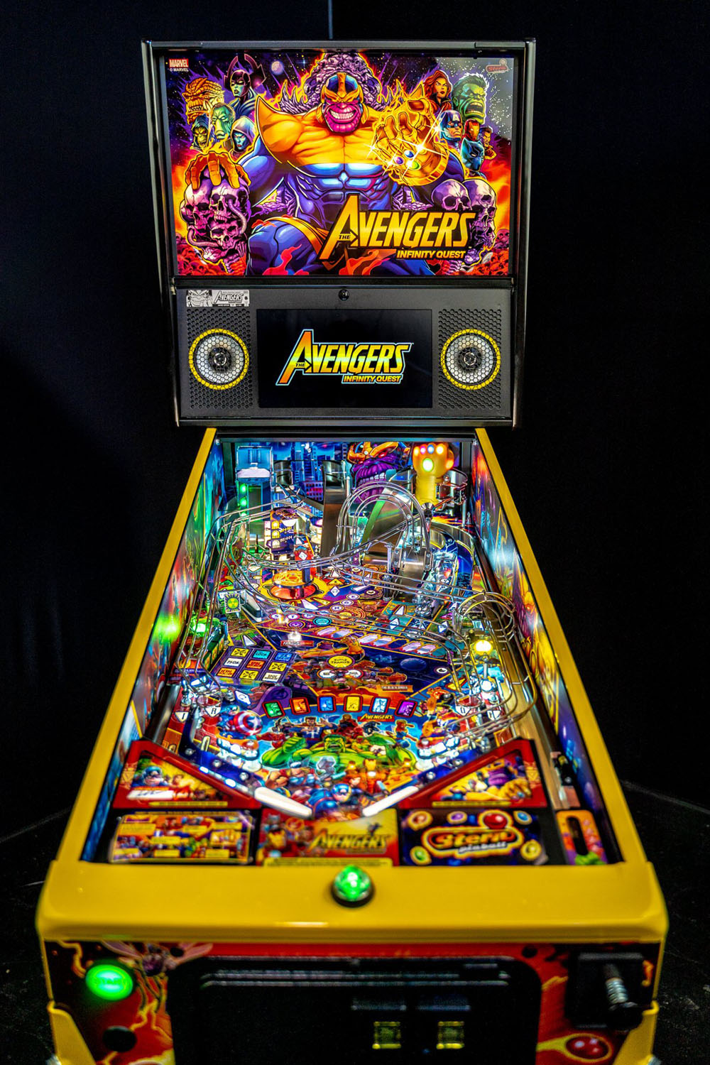 Avengers Infinity Quest Le Pinball Machine By Stern Pinball For Sale Uk