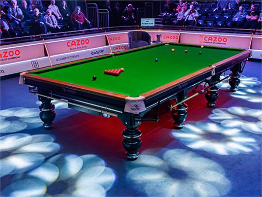 Rasson Strong II Snooker Table: 12ft