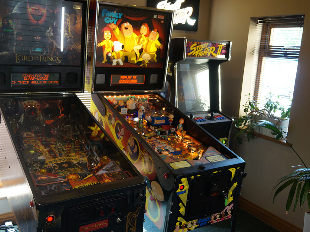 family guy pinball for sale