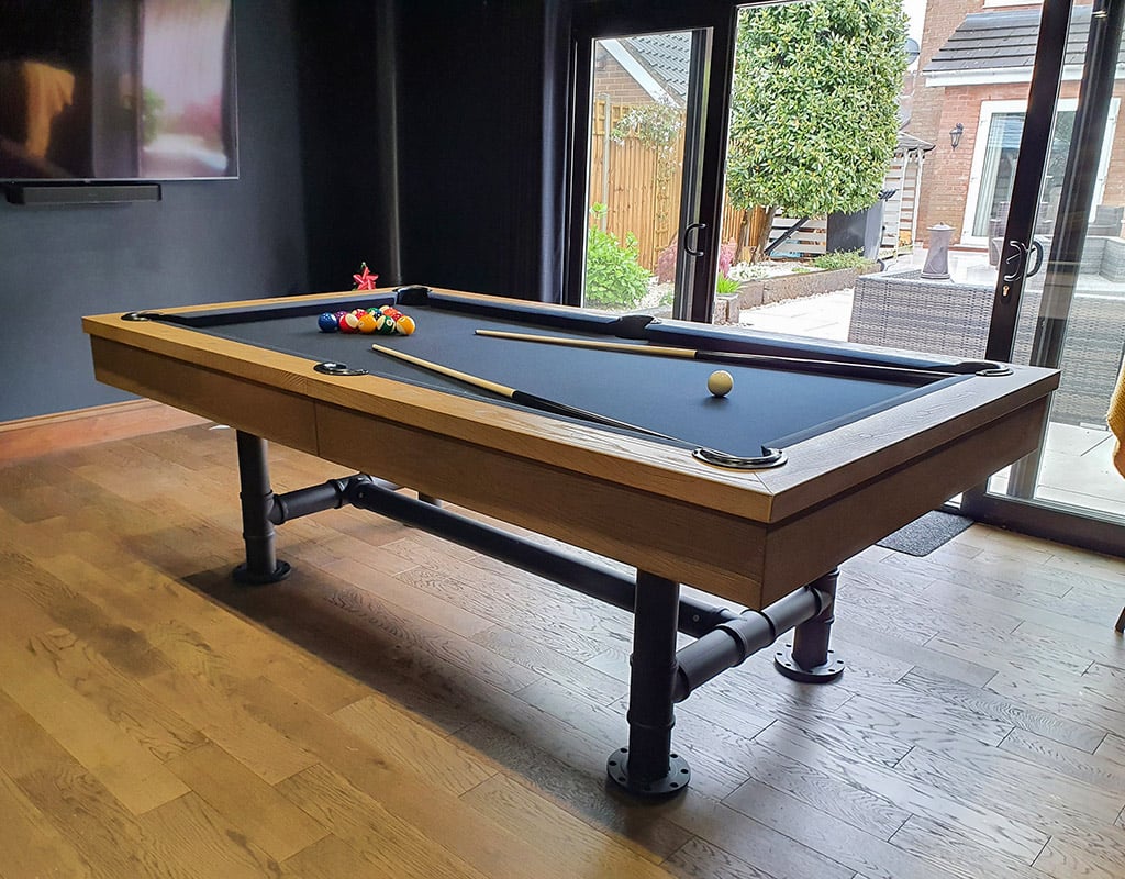 Pool deals table installation