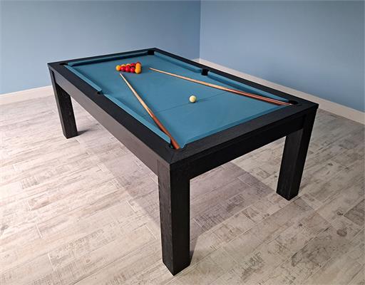Signature Chester Black Pool Dining Table: 6ft, 7ft