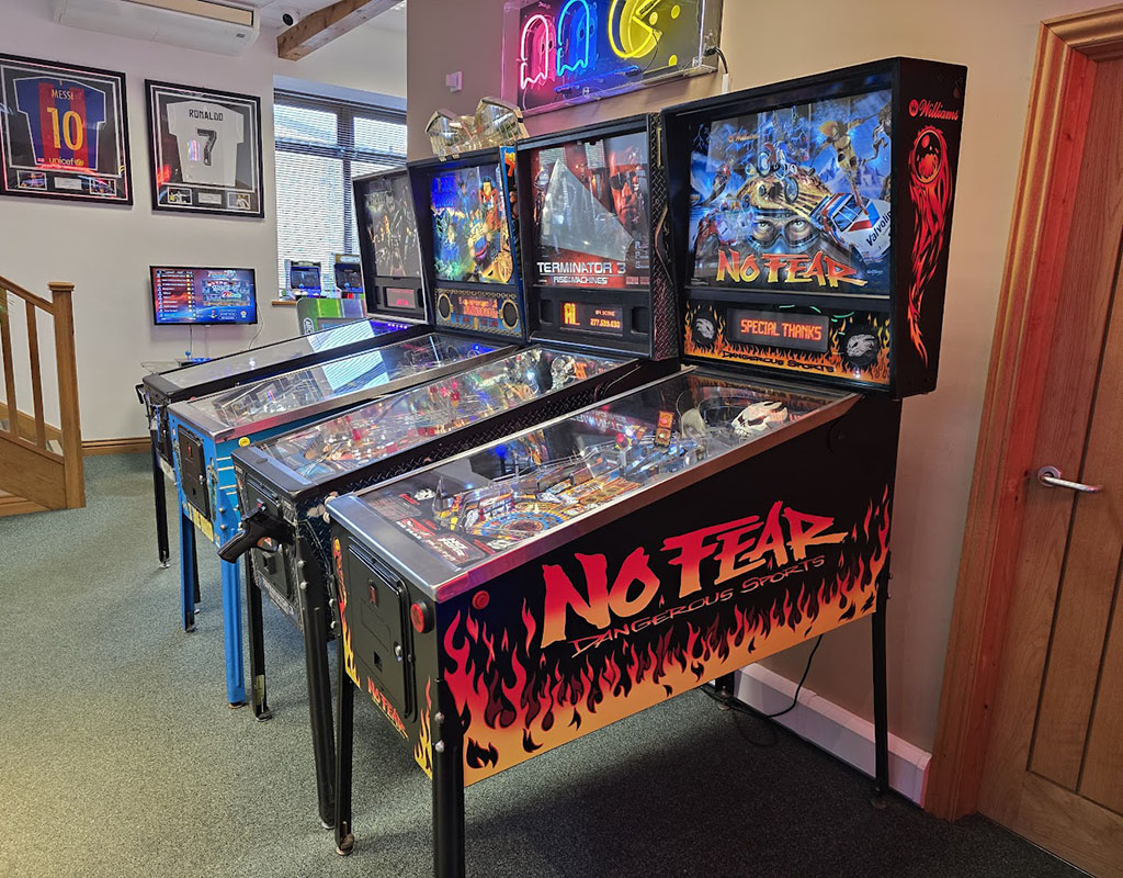 No Fear: Dangerous Sports Pinball Machine | Home Leisure Direct