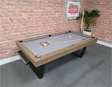 Signature Hackett Silver Mist Pool Dining Table: 7ft - Warehouse Clearance