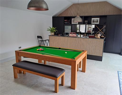 Signature Chester Pool Dining Table - All Finishes: 6ft, 7ft