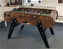 Sulpie Evolution Football Table - Walnut Stain: Warehouse Clearance