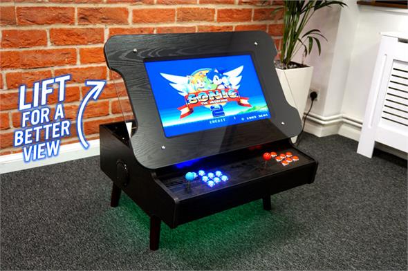 ArcadePro Triton 9270 Coffee Table Arcade Machine in Black